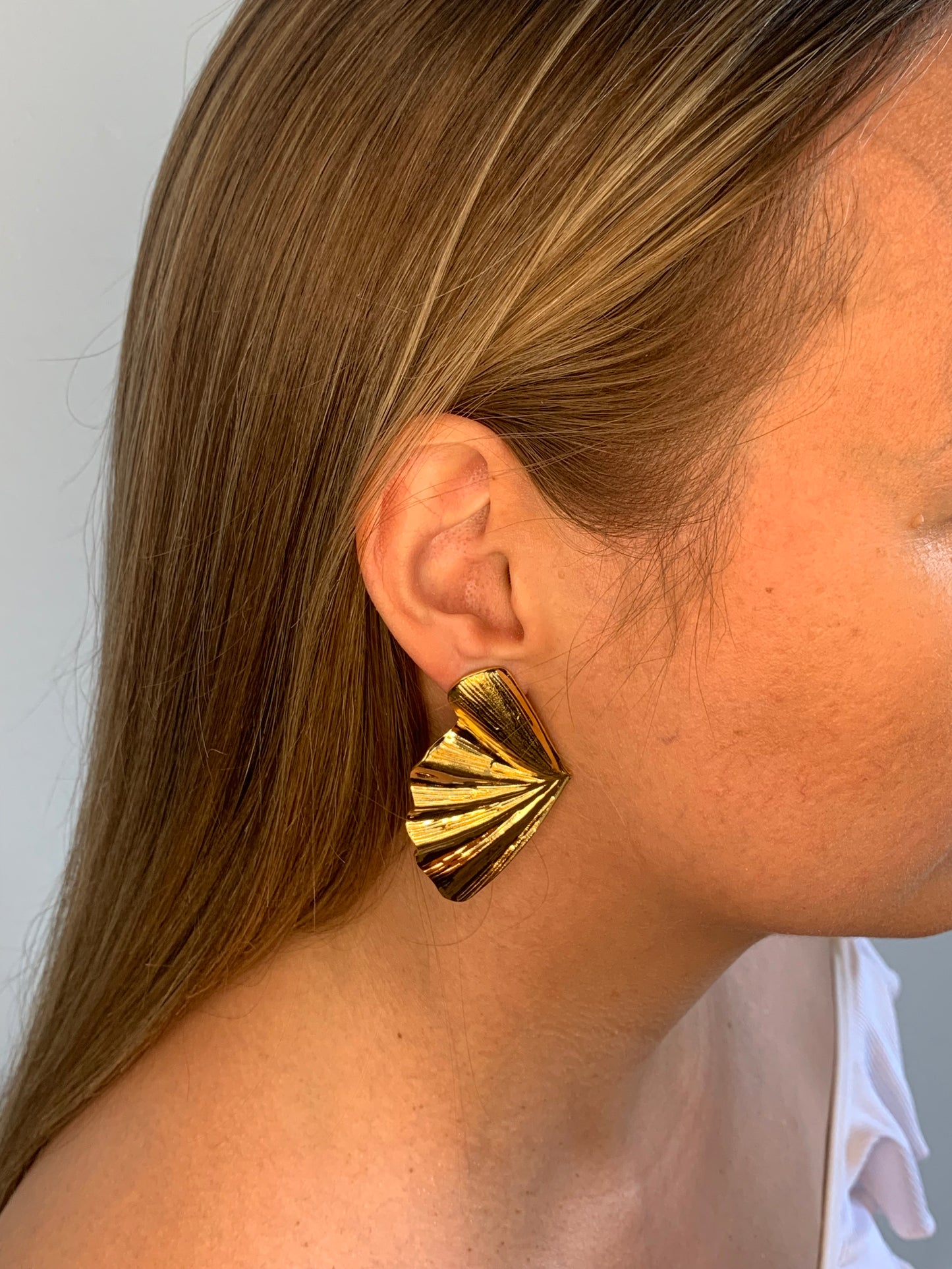 Boucle d’oreille coquillage