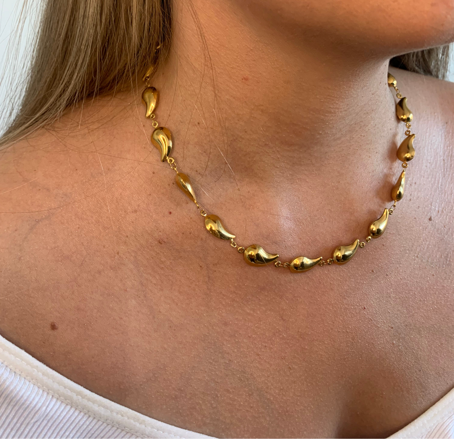 Collier Gouttes d'eau