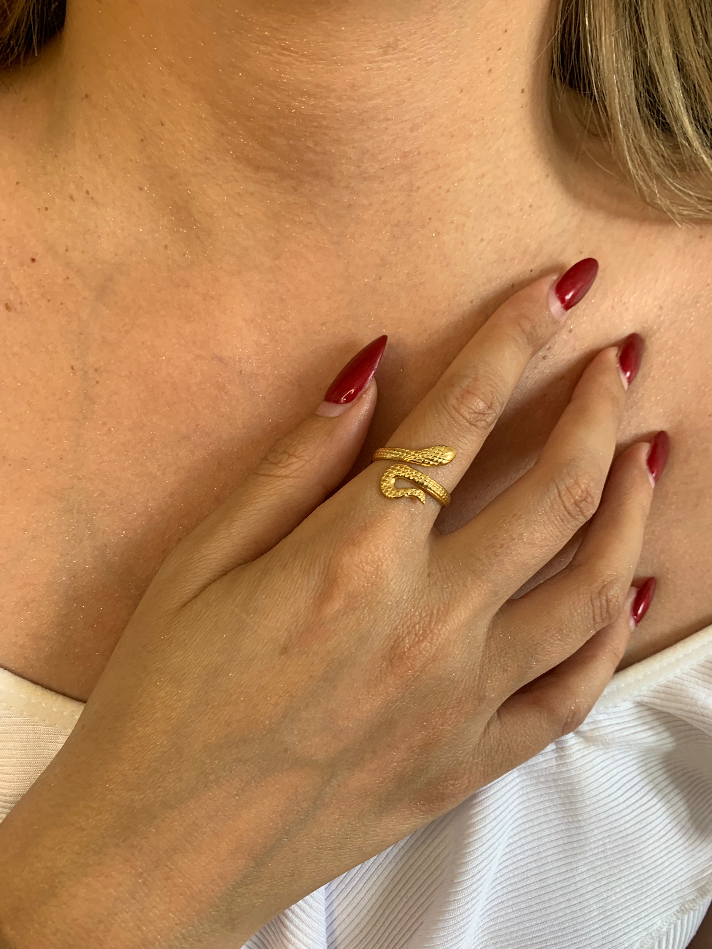 Bague Serpent