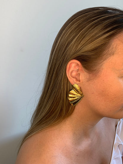 Boucle d’oreille coquillage