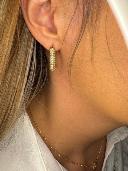 Boucle d’oreille Carène